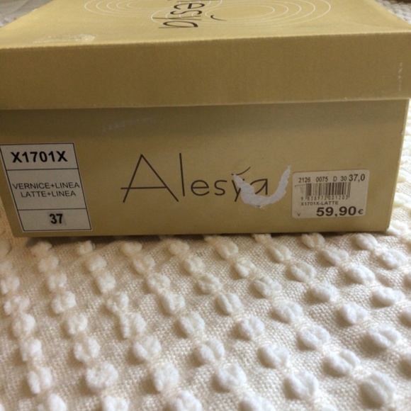 Alesya Platform High Heel Sandals Grayish White - Picture 12 of 12